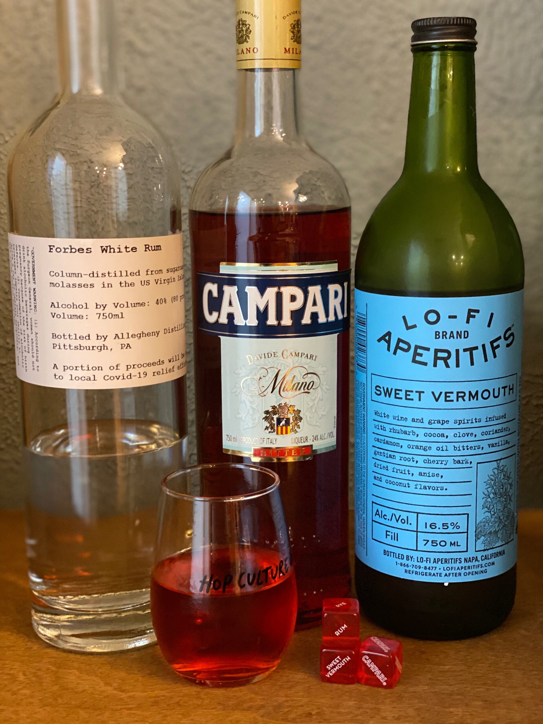 Lo-Fi Rum Negroni